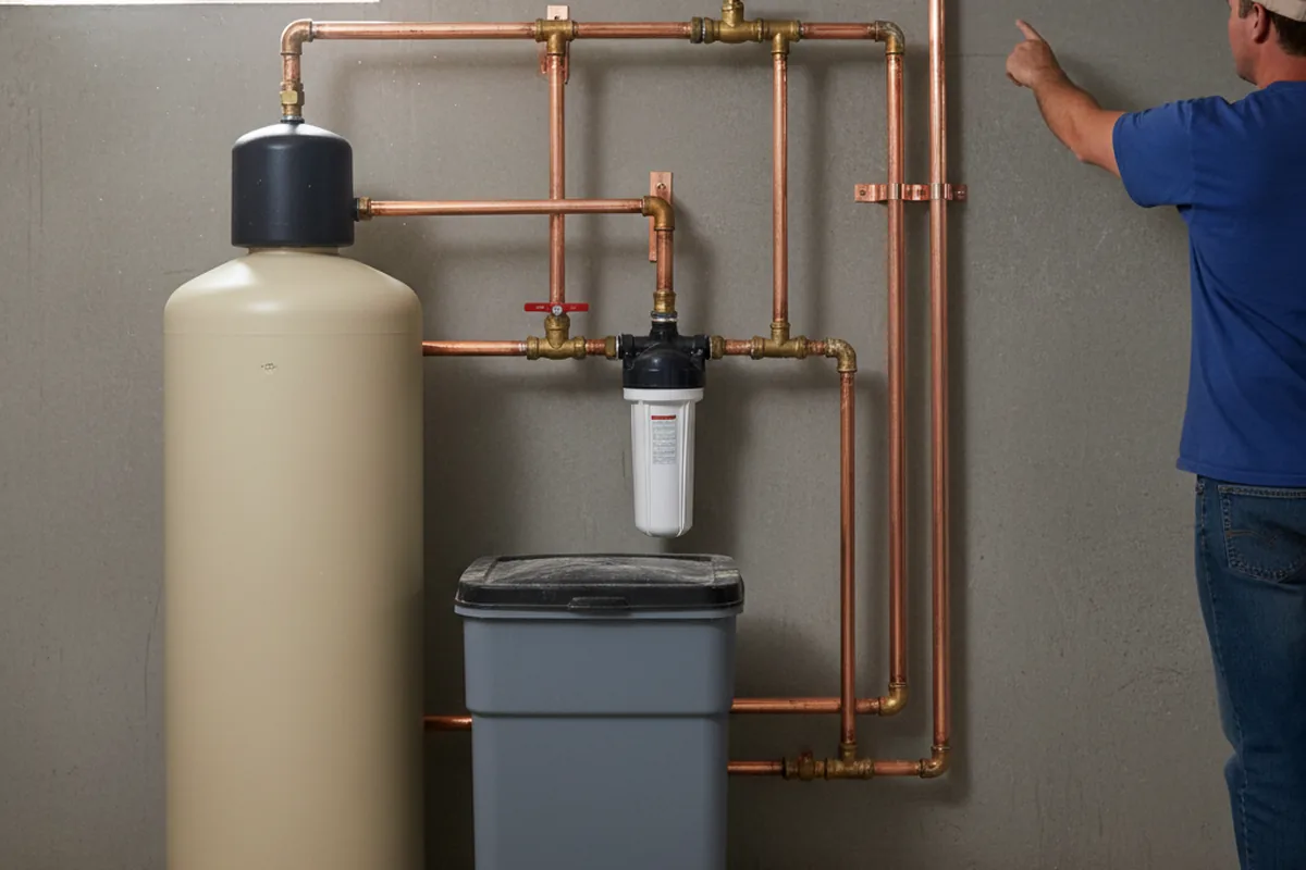 Whole-house water treatment system installed in Chicago